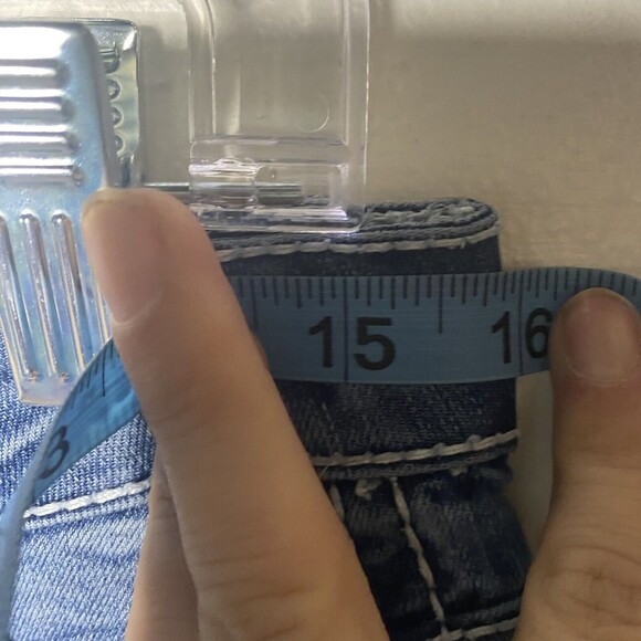 Daytrip Virgo Straight Stretch Jeans Size 28R Women Bling Equestrian Mid Rise - Picture 13 of 15